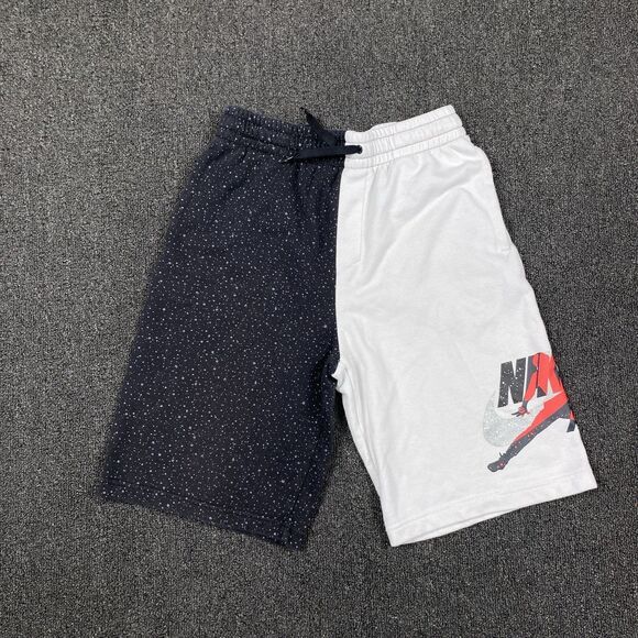 Nike Jordan Kids Shorts Color Block Polka Dot Casual Shorts Size XL 13-15Yrs - Picture 1 of 5